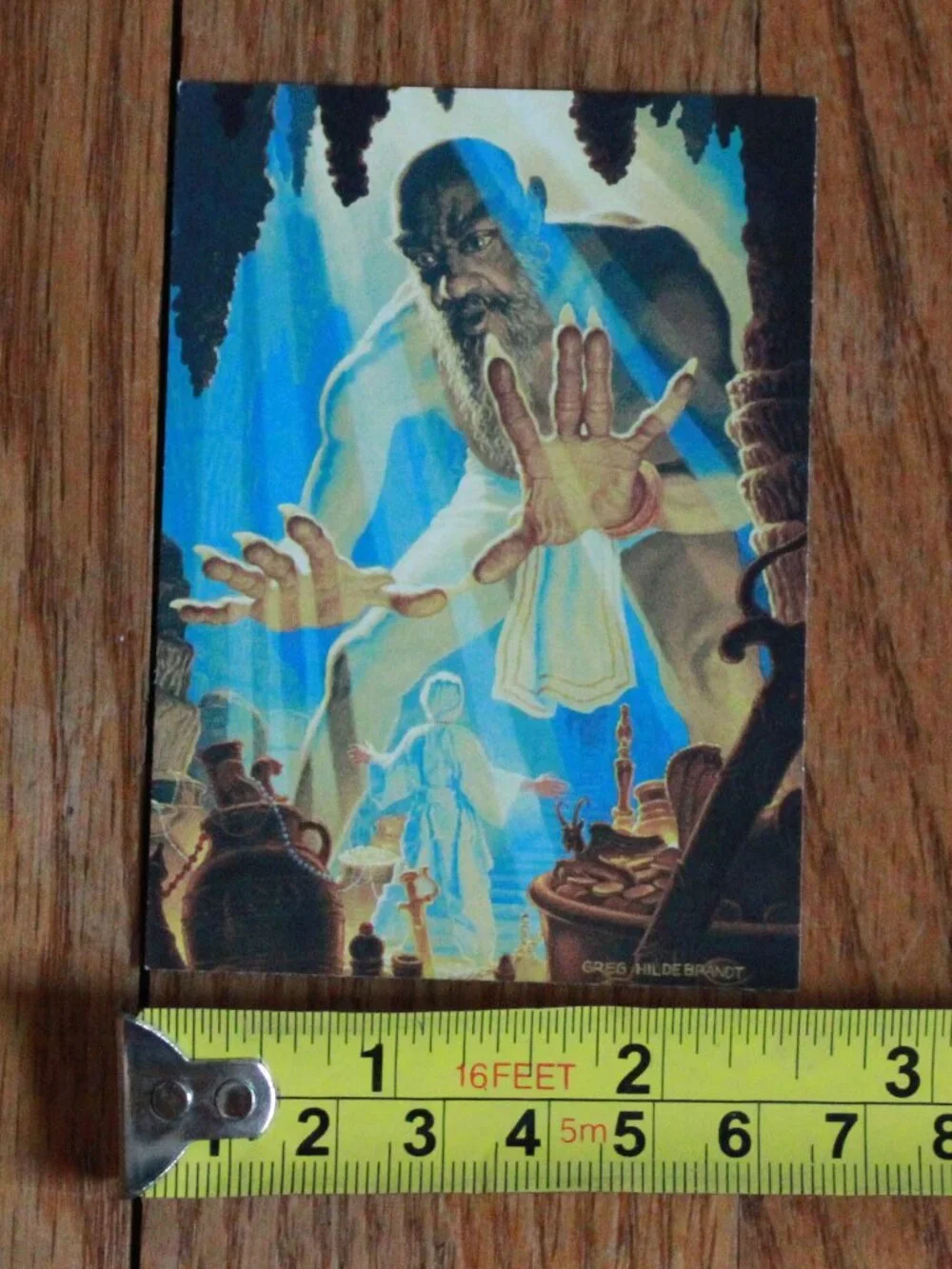 Vintage Greg Hilderbrandt (w/ Comic Images) 1992 Trading Card